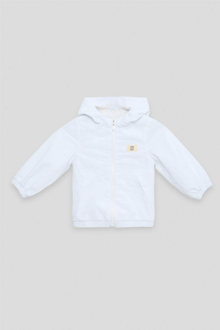  Baby Boy White Windbreaker Baby Boy White Windbreaker