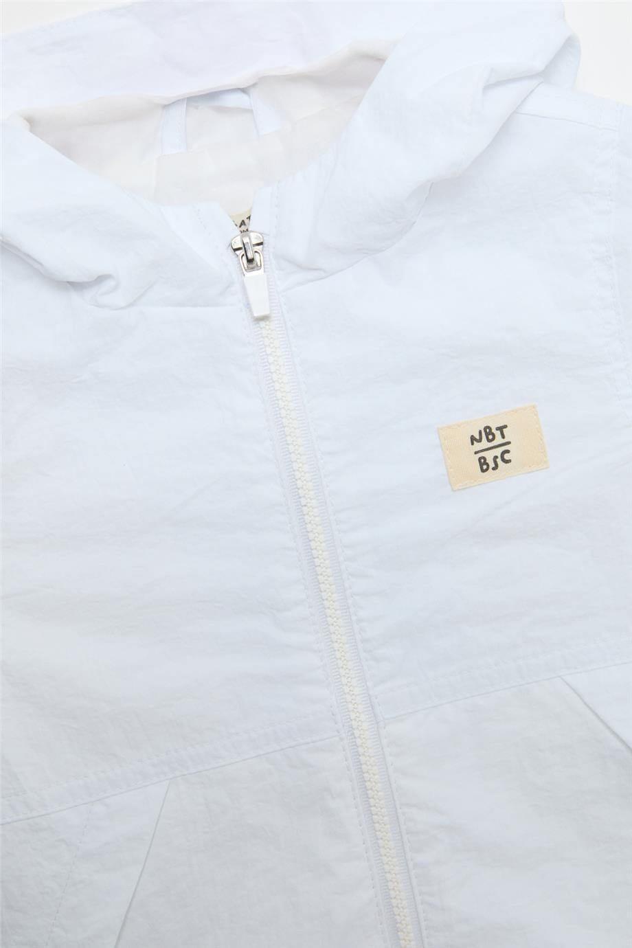  Baby Boy White Windbreaker Baby Boy White Windbreaker