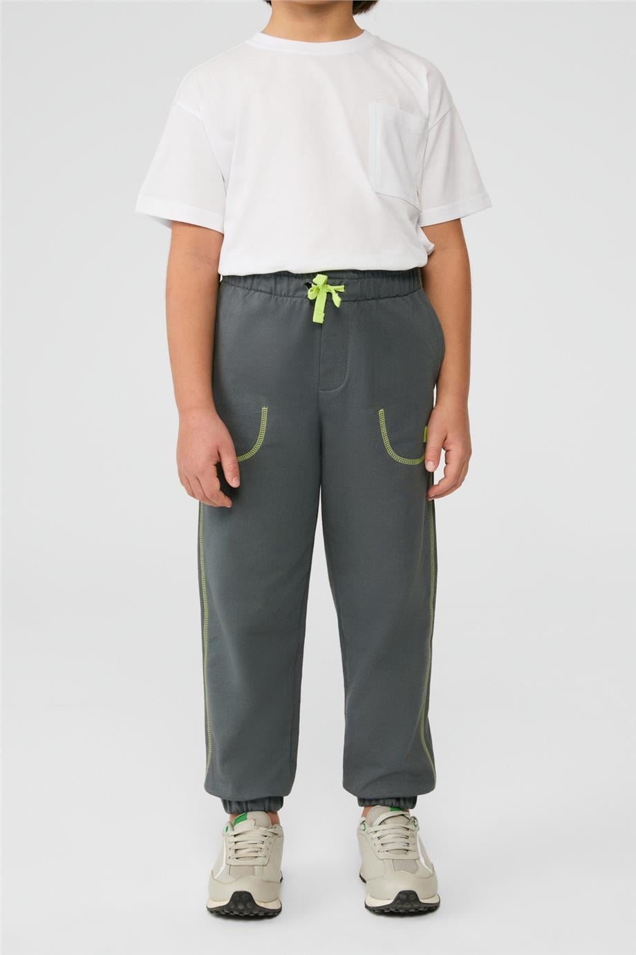  Boy Anthracite Tracksuit Bottom Boy Anthracite Tracksuit Bottom