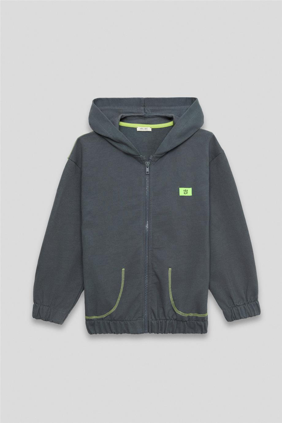  Boy Anthracite Tracksuit Top Boy Anthracite Tracksuit Top