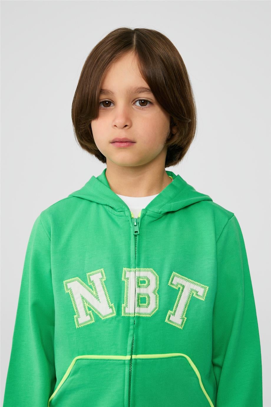 NBT BSC Erkek Çocuk Yeşil Eşofman ÜstüNBT BSC Erkek Çocuk Yeşil Eşofman Üstü