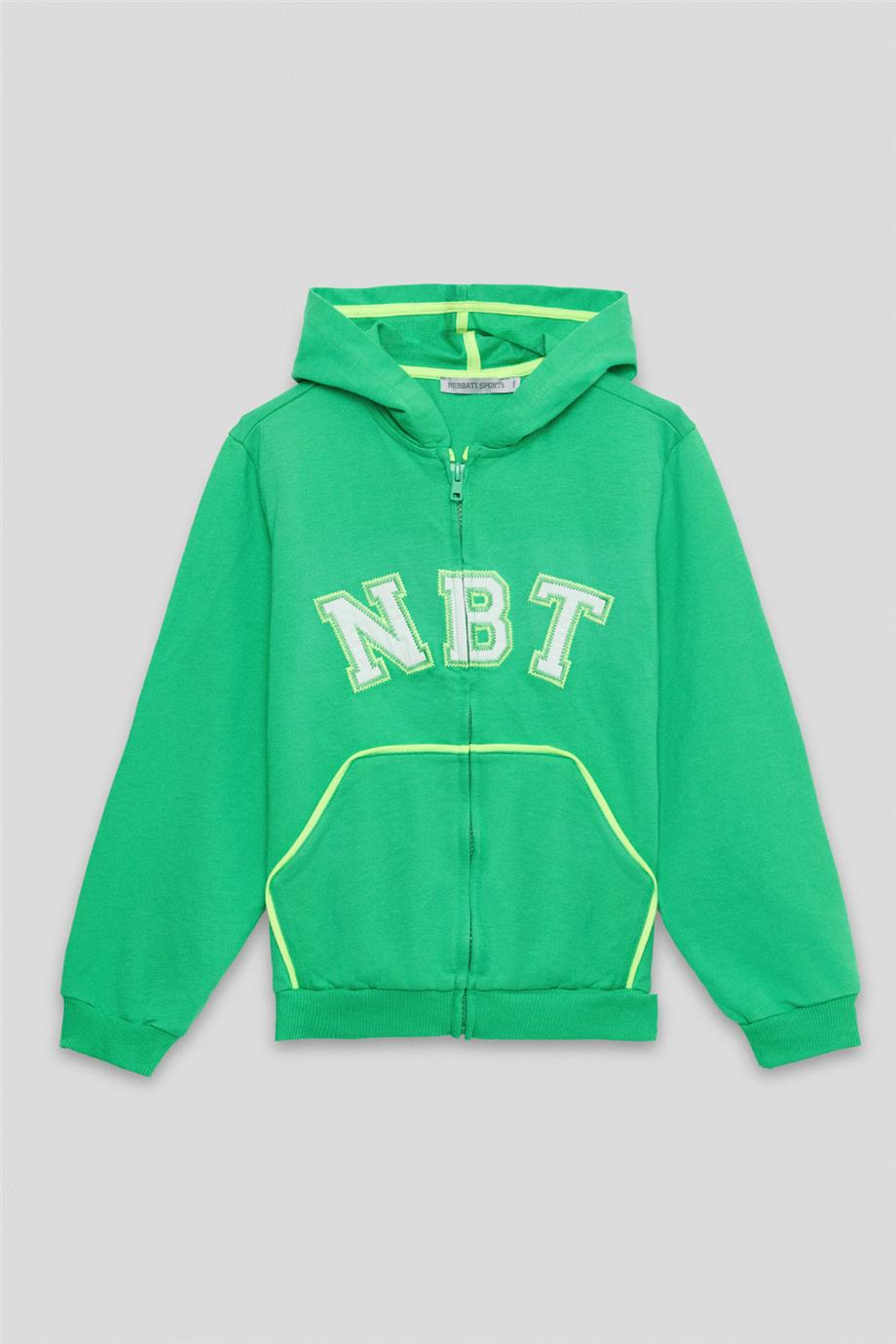 NBT BSC Erkek Çocuk Yeşil Eşofman ÜstüNBT BSC Erkek Çocuk Yeşil Eşofman Üstü