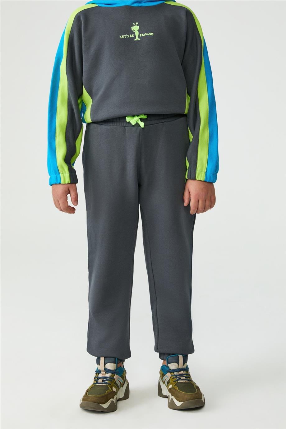 NBT Erkek Çocuk Antrasit Eşofman AltıNBT Erkek Çocuk Antrasit Eşofman Altı