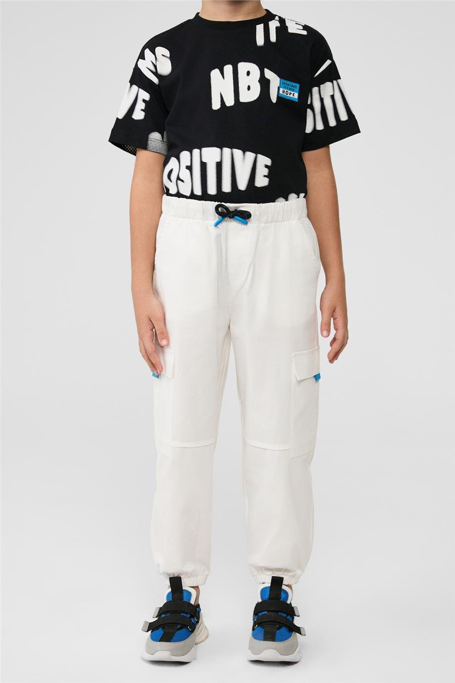 NBT Erkek Çocuk Beyaz PantolonNBT Erkek Çocuk Beyaz Pantolon