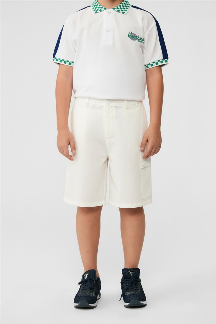 NBT Erkek Çocuk Beyaz ŞortNBT Erkek Çocuk Beyaz Şort