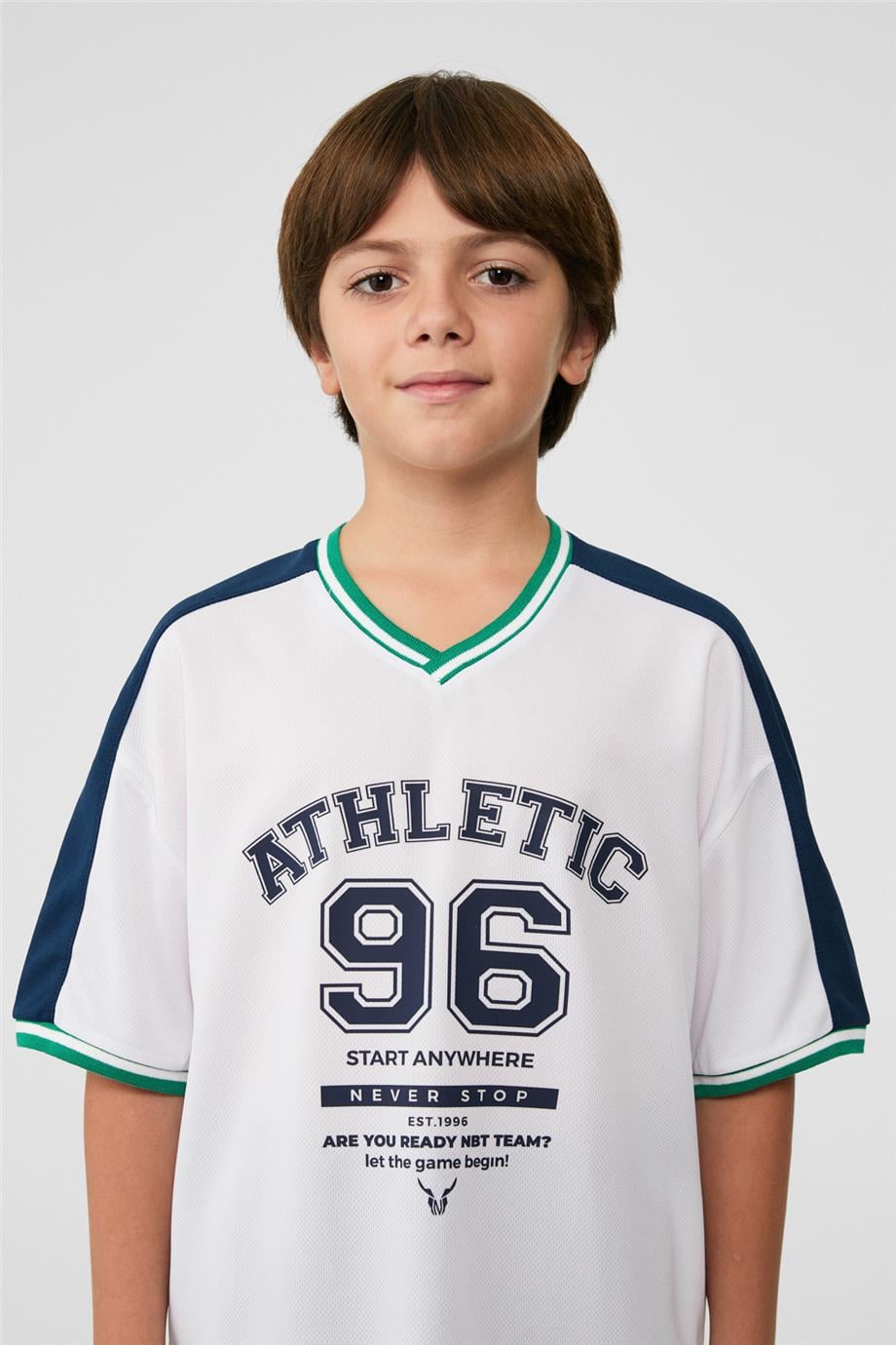 NBT Erkek Çocuk Beyaz TshirtNBT Erkek Çocuk Beyaz Tshirt