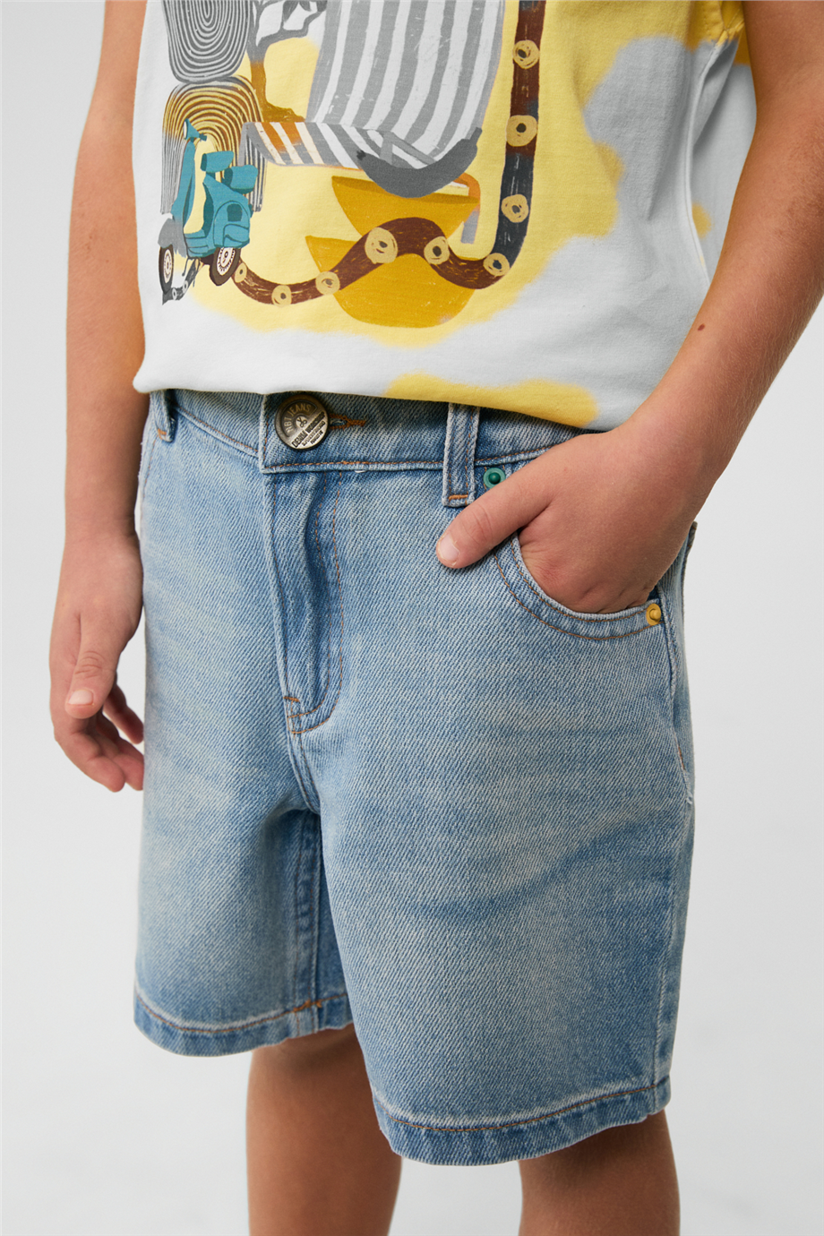 NBT Erkek Çocuk Denim ŞortNBT Erkek Çocuk Denim Şort