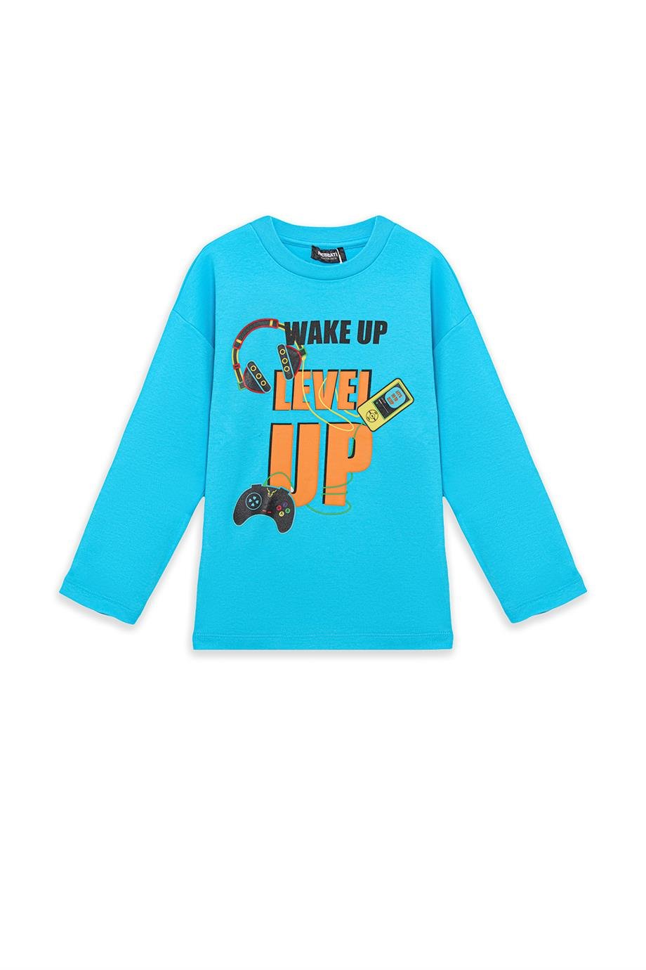 Nebbati Boy Patterned Pyjama SuitNebbati Boy Patterned Pyjama Suit