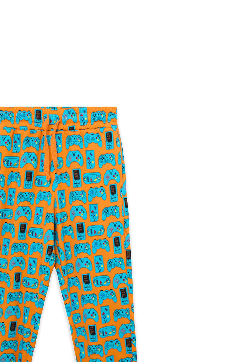 Nebbati Boy Patterned Pyjama SuitNebbati Boy Patterned Pyjama Suit