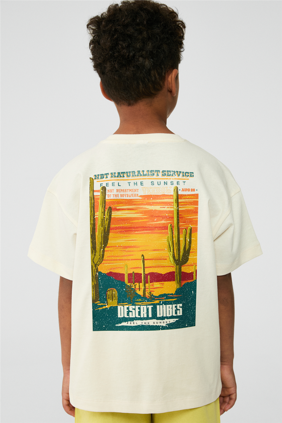  Boy Ecru Tshirt Boy Ecru Tshirt