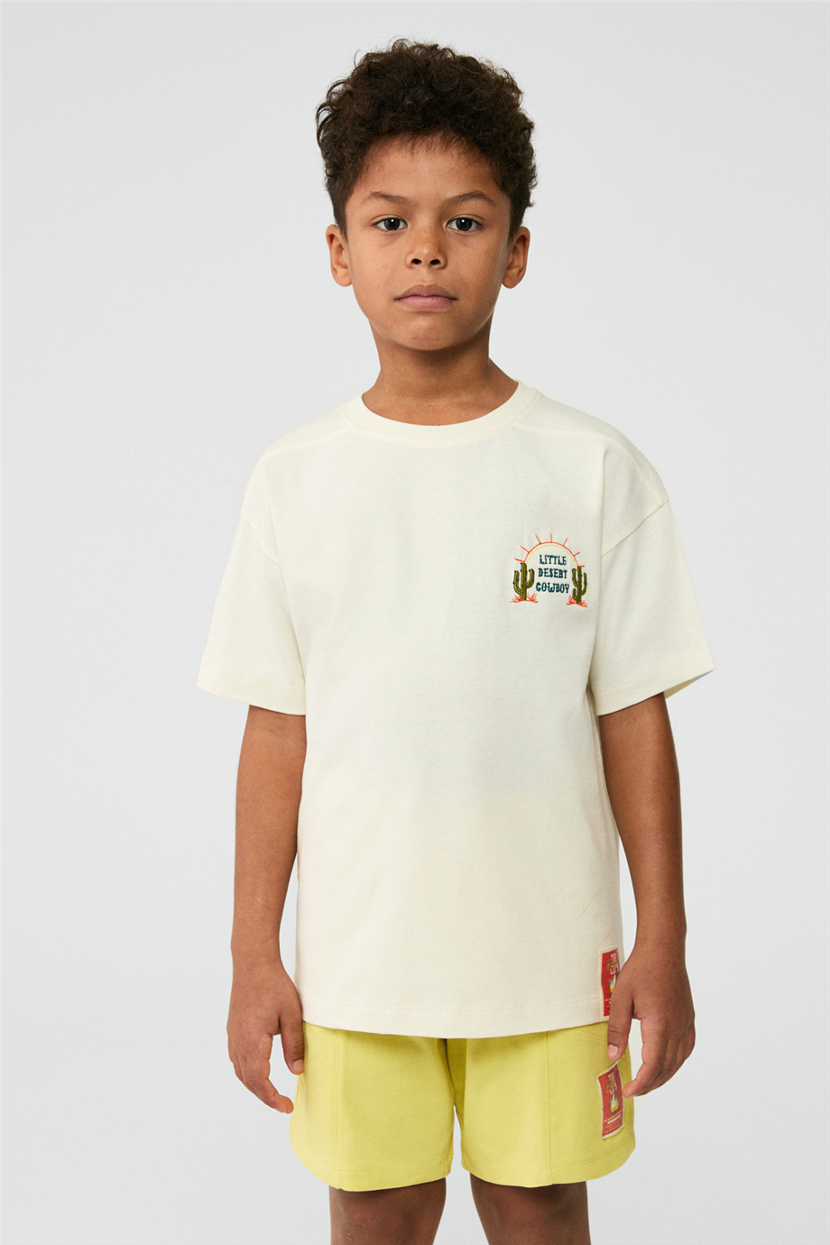  Boy Ecru Tshirt Boy Ecru Tshirt