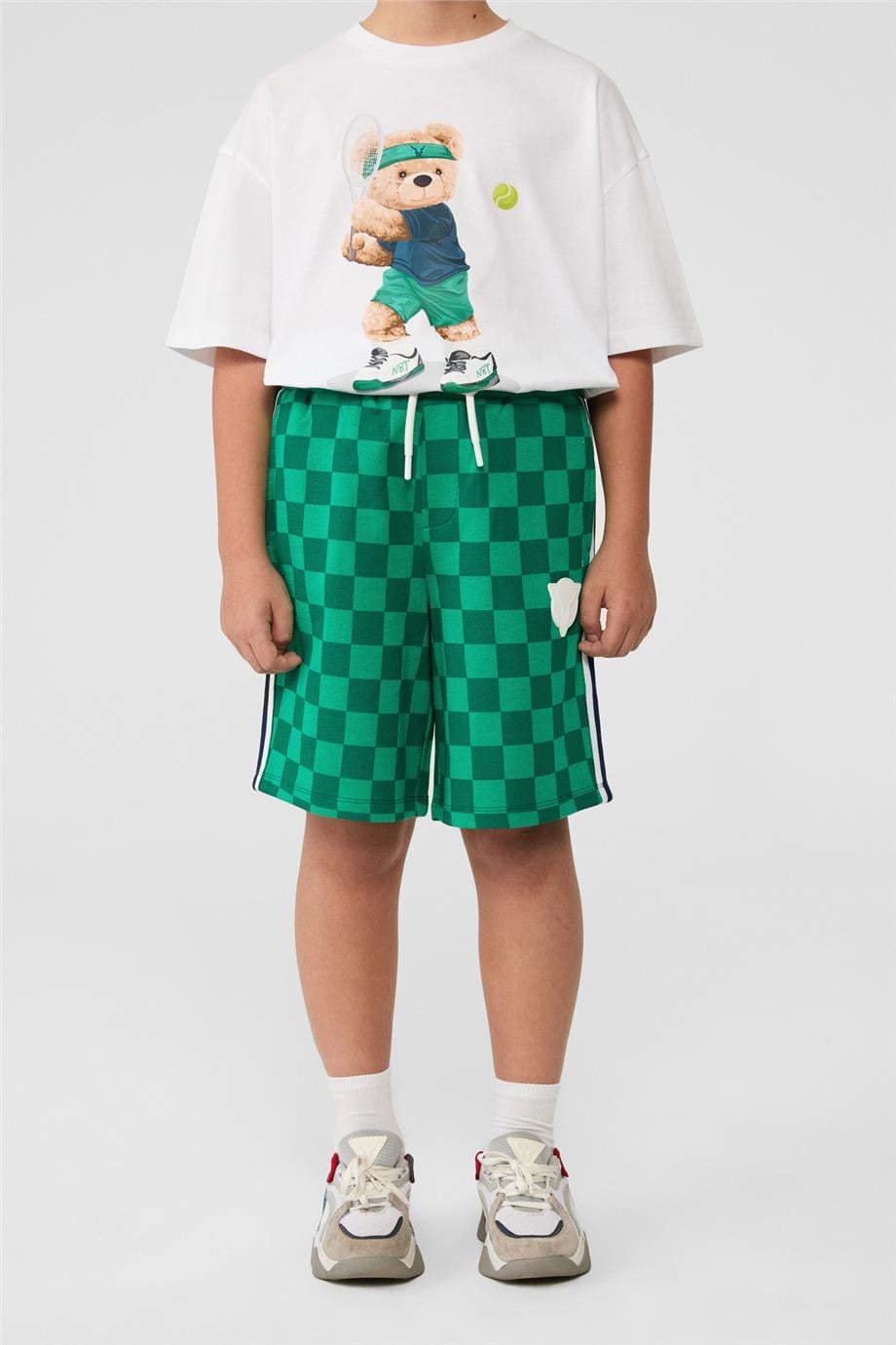  Boy Green Shorts Boy Green Shorts