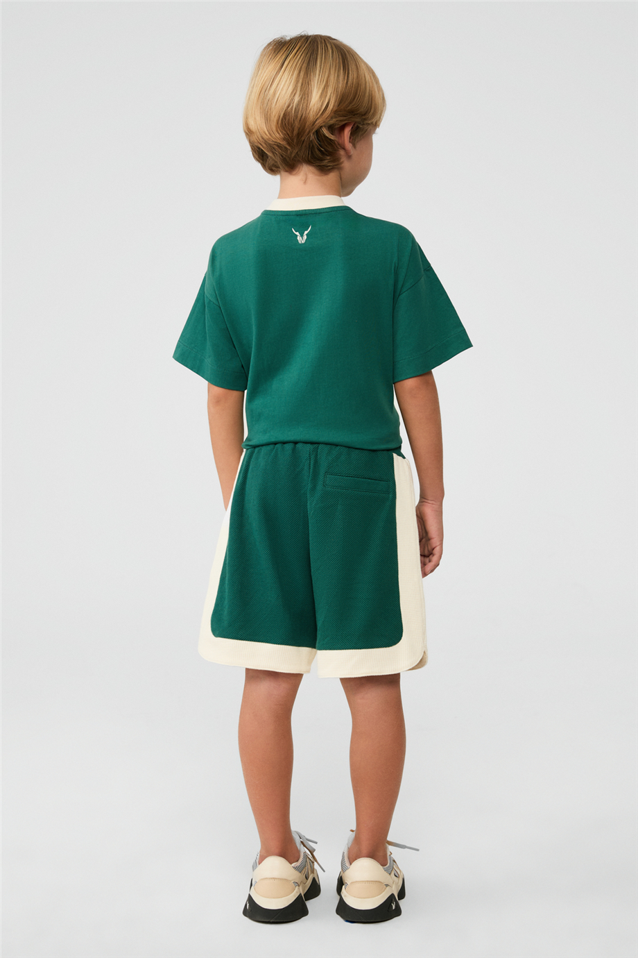  Boy Green Shorts Boy Green Shorts