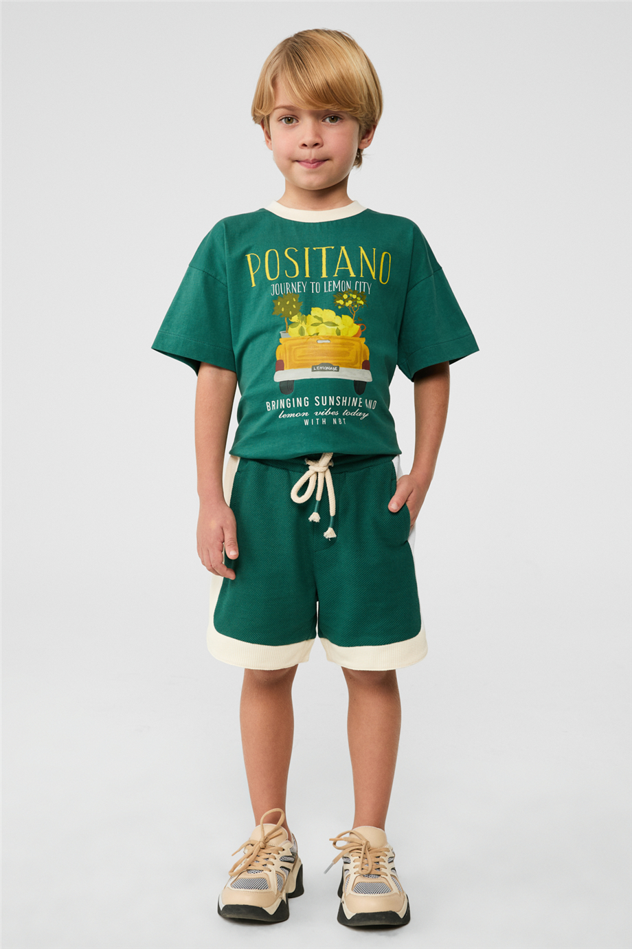  Boy Green Shorts Boy Green Shorts