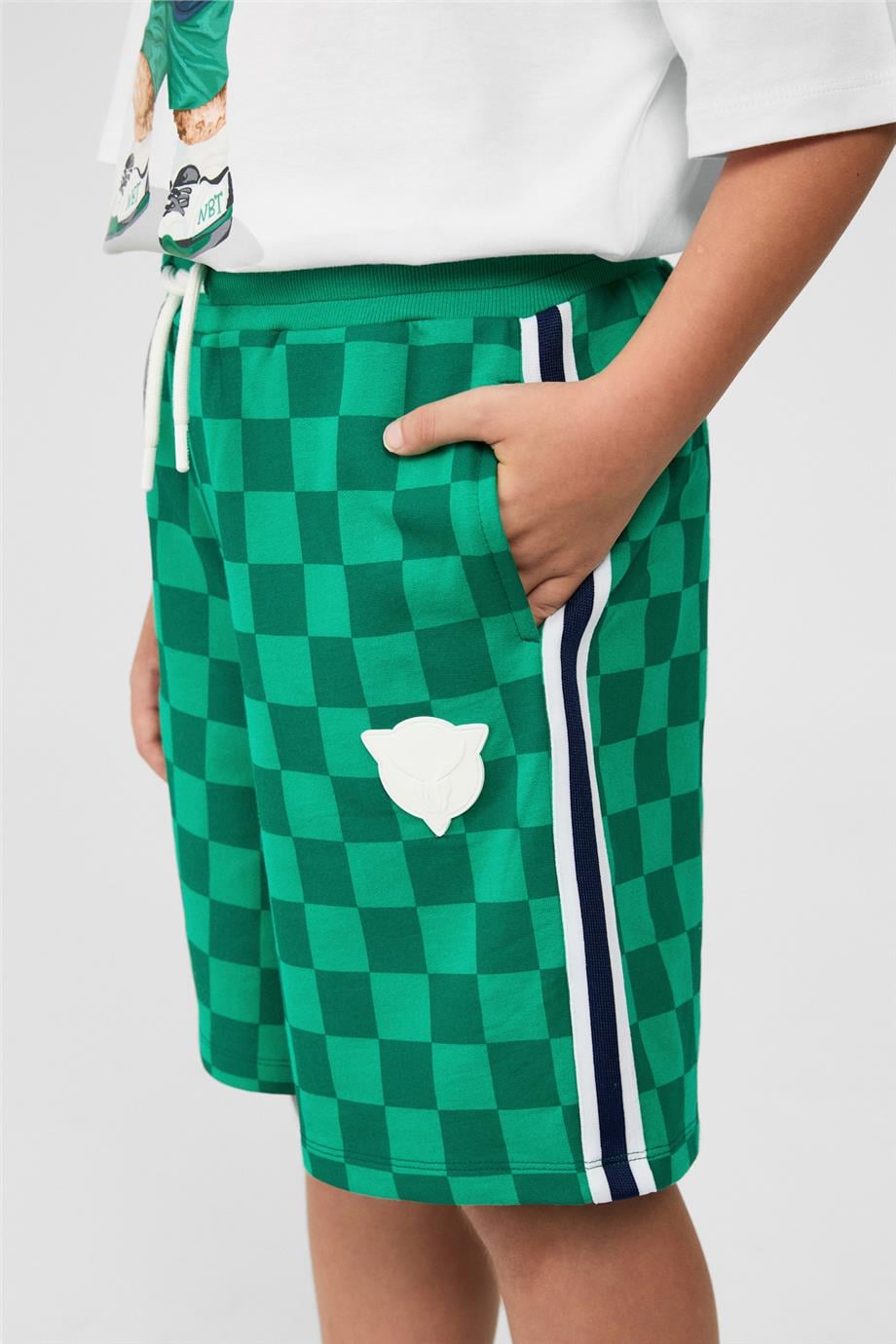  Boy Green Shorts Boy Green Shorts