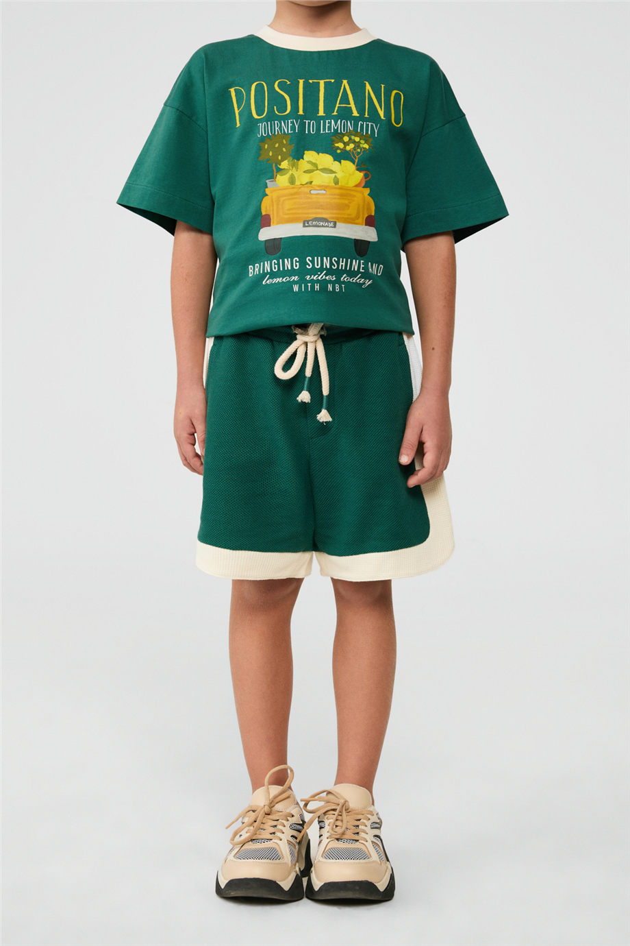  Boy Green Shorts Boy Green Shorts