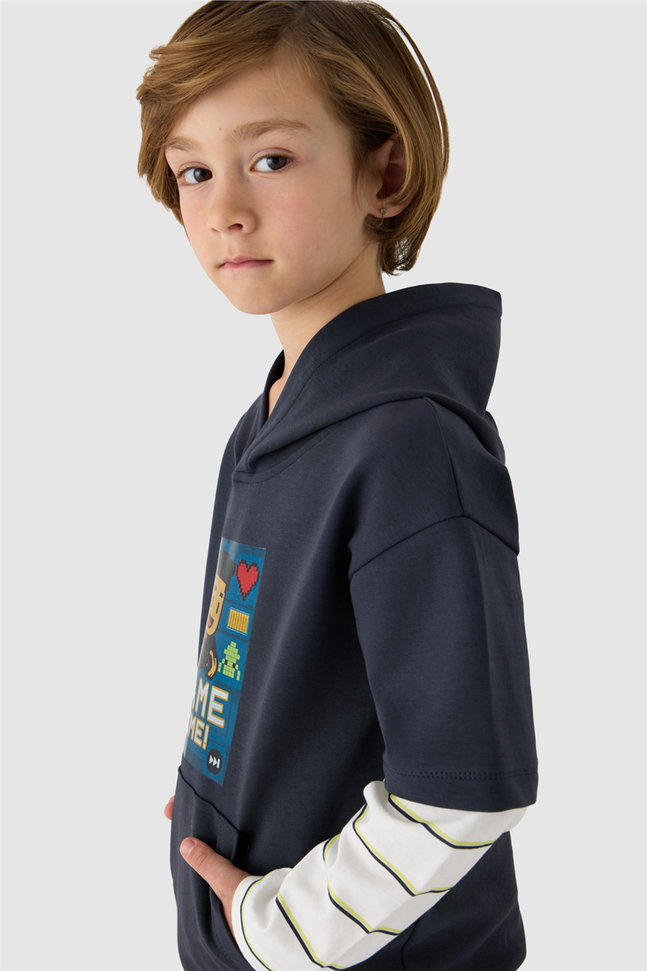 NBT Jeans Erkek Çocuk Antrasit SweatshirtNBT Jeans Erkek Çocuk Antrasit Sweatshirt