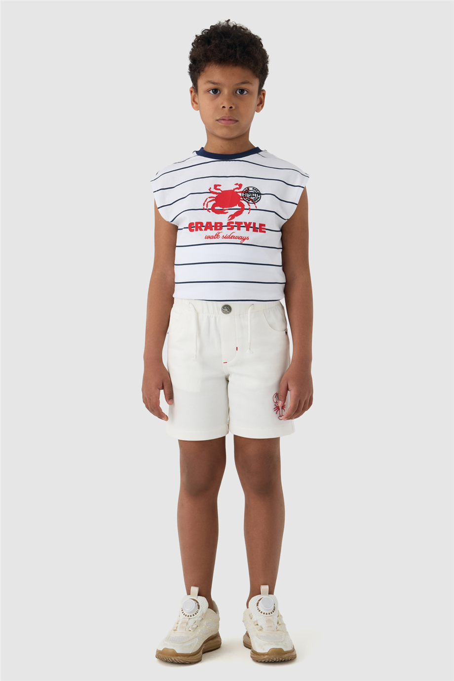 NBT Jeans Erkek Çocuk Beyaz ŞortNBT Jeans Erkek Çocuk Beyaz Şort