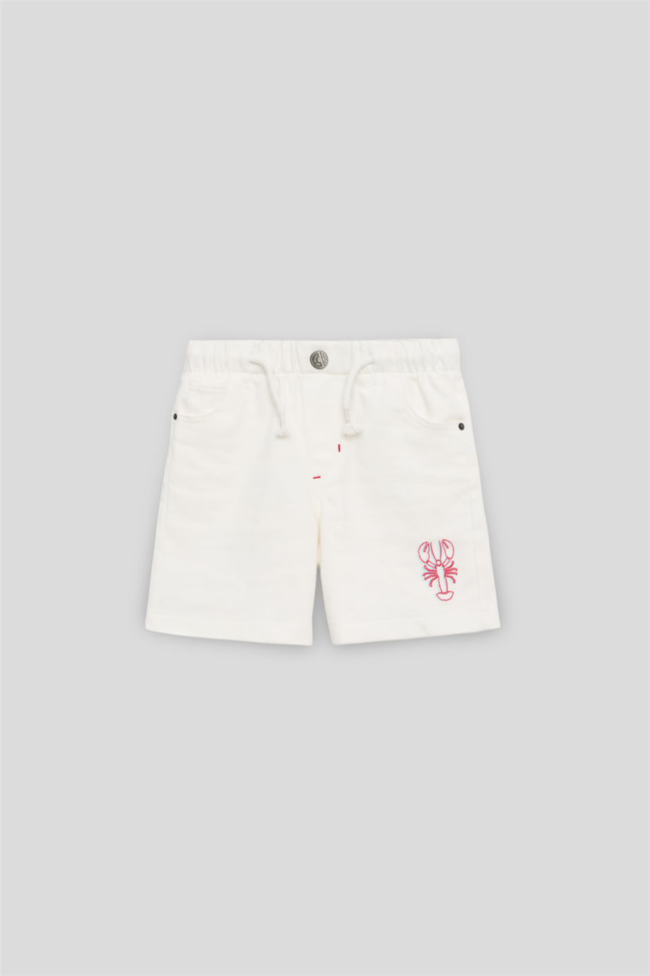 NBT Jeans Erkek Çocuk Beyaz ŞortNBT Jeans Erkek Çocuk Beyaz Şort