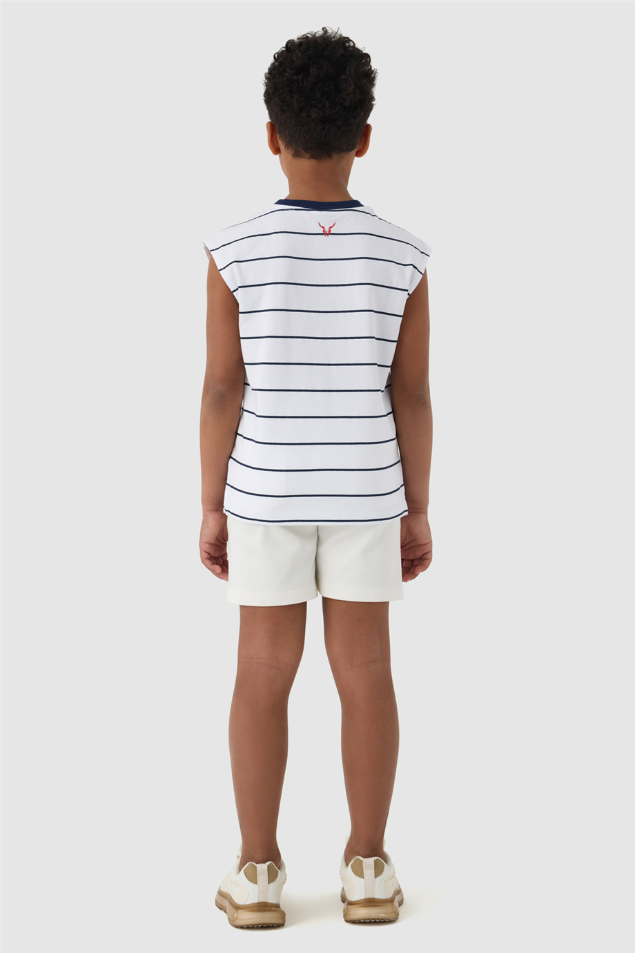  Boy Striped Undershirt Boy Striped Undershirt