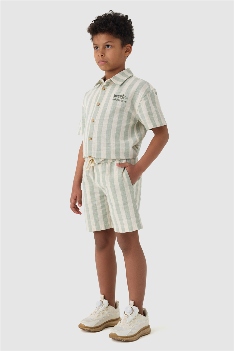  Boy Striped Shorts Boy Striped Shorts