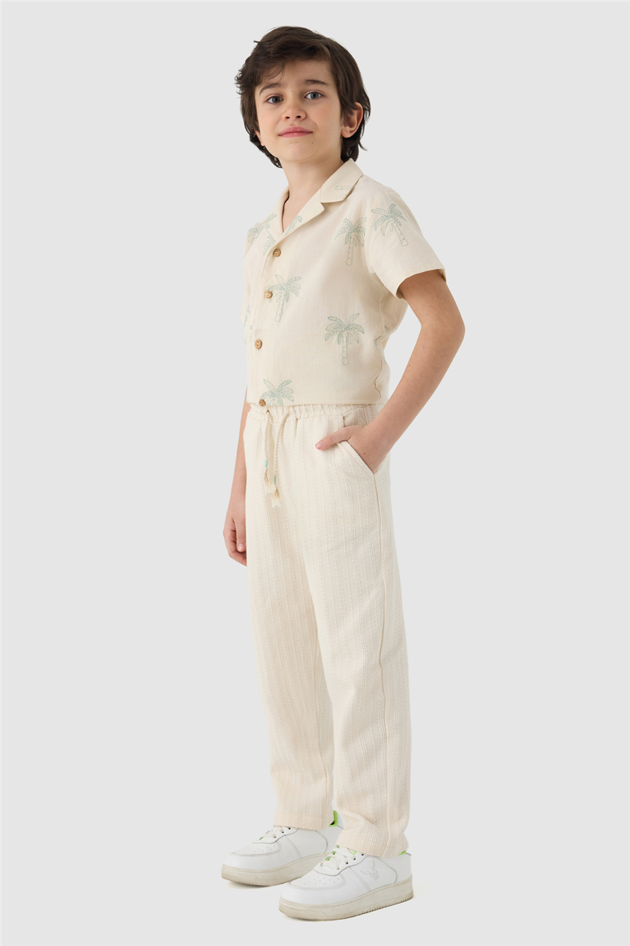  Boy Ecru Trousers Boy Ecru Trousers