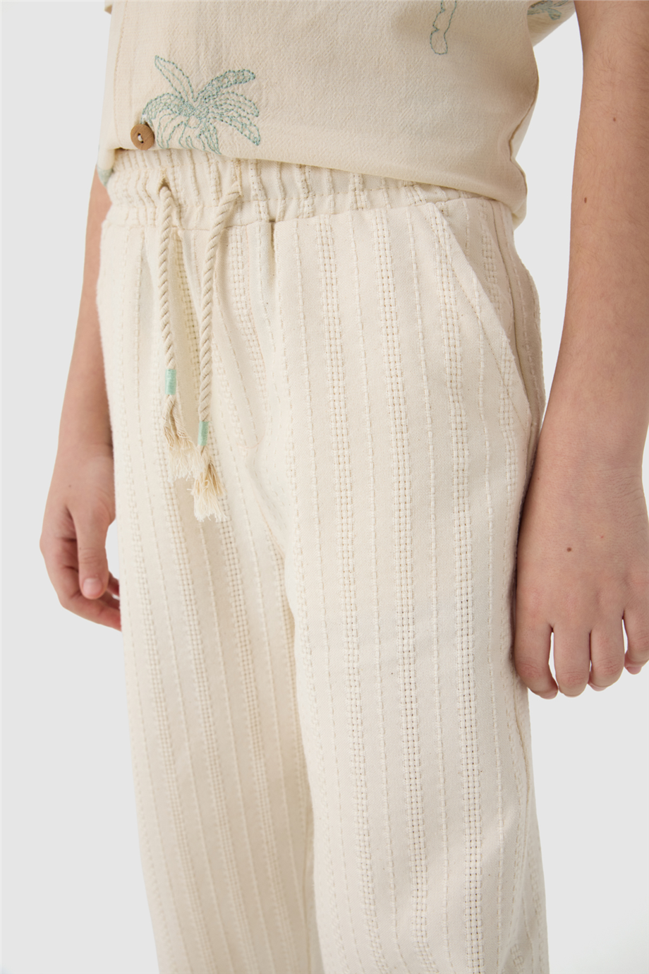 Boy Ecru Trousers Boy Ecru Trousers