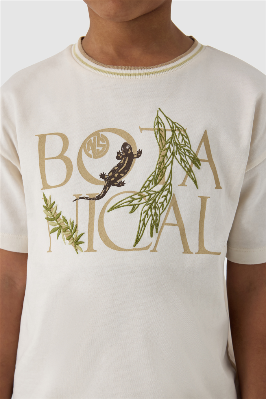  Boy Ecru Tshirt Boy Ecru Tshirt