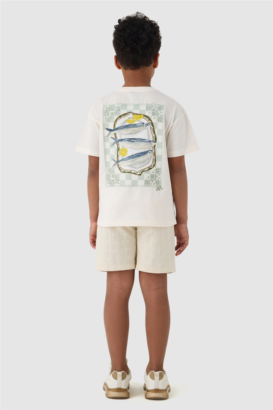  Boy Ecru Tshirt Boy Ecru Tshirt