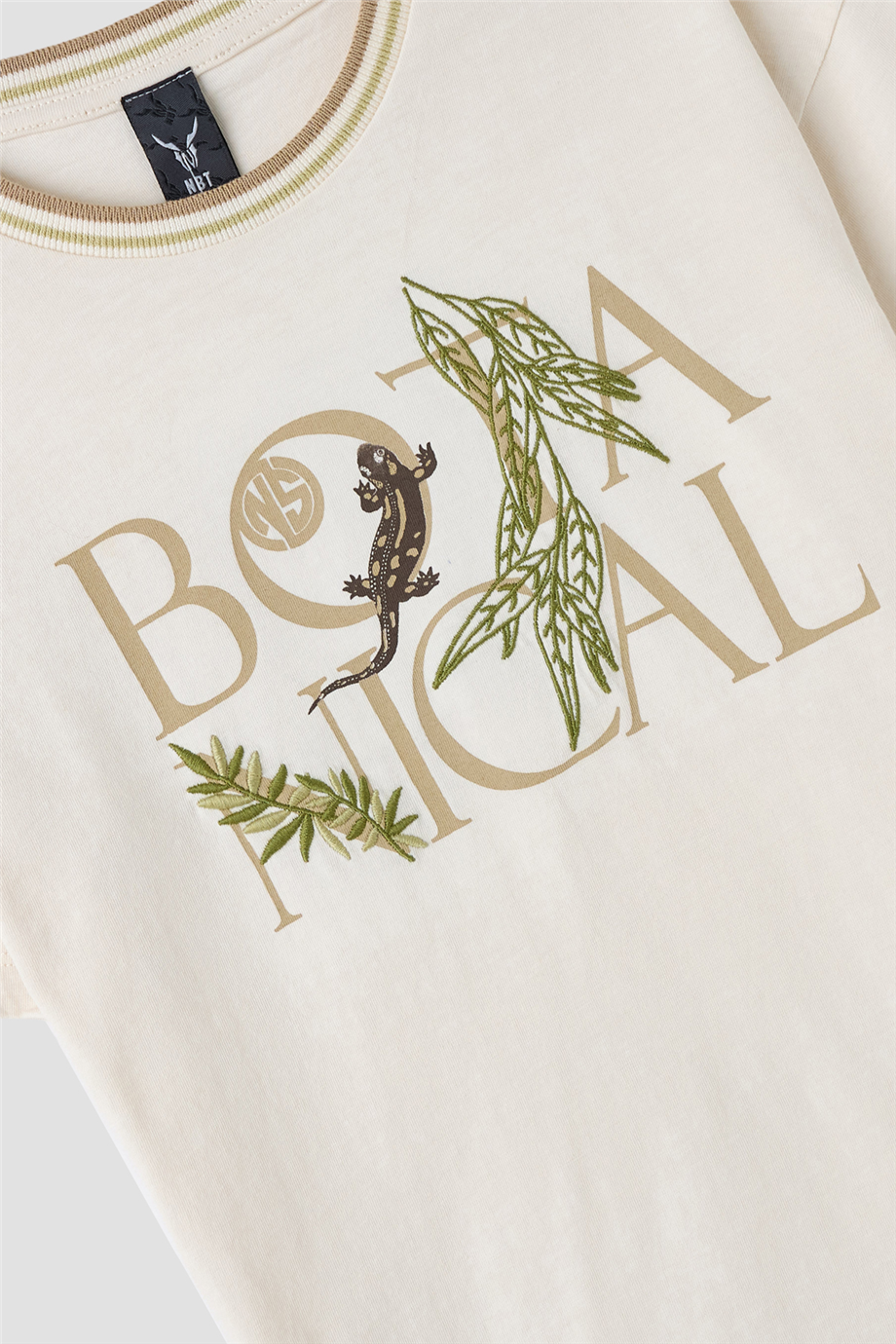  Boy Ecru Tshirt Boy Ecru Tshirt
