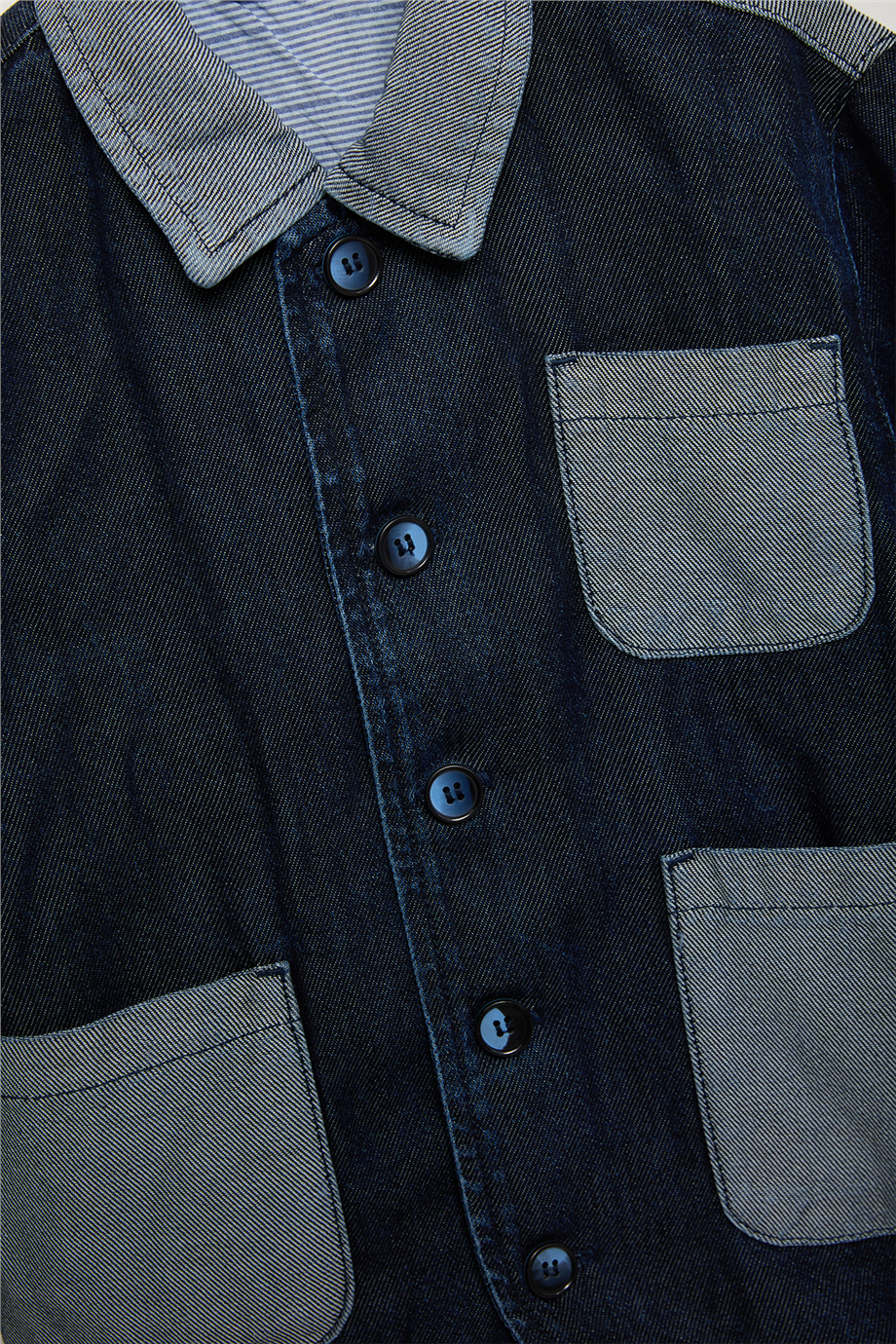 NBT Jeans  Boy Navy Blue JacketNBT Jeans  Boy Navy Blue Jacket