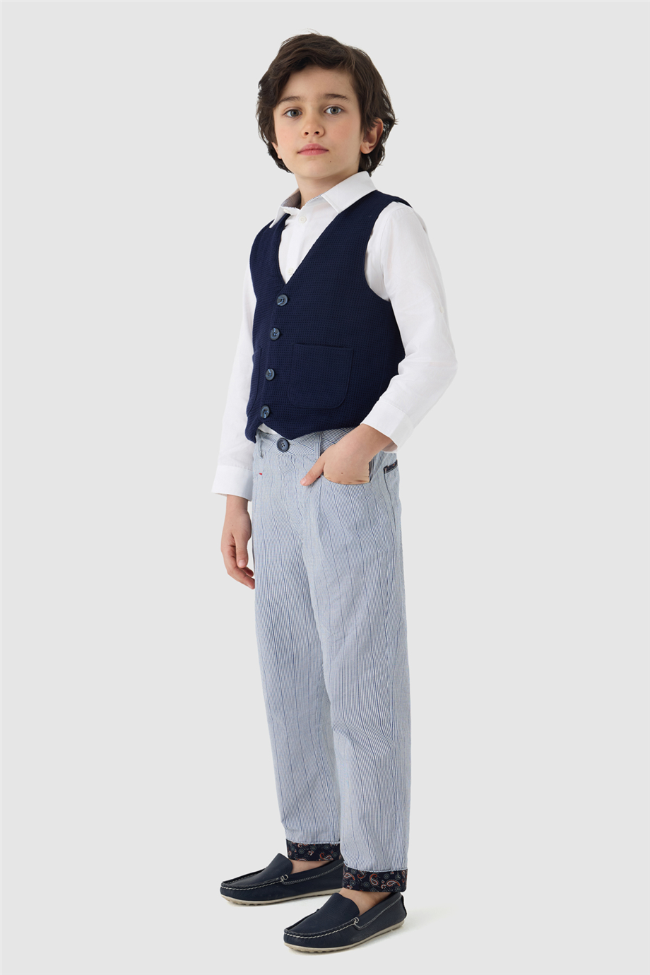 NBT Jeans Erkek Çocuk Lacivert YelekNBT Jeans Erkek Çocuk Lacivert Yelek