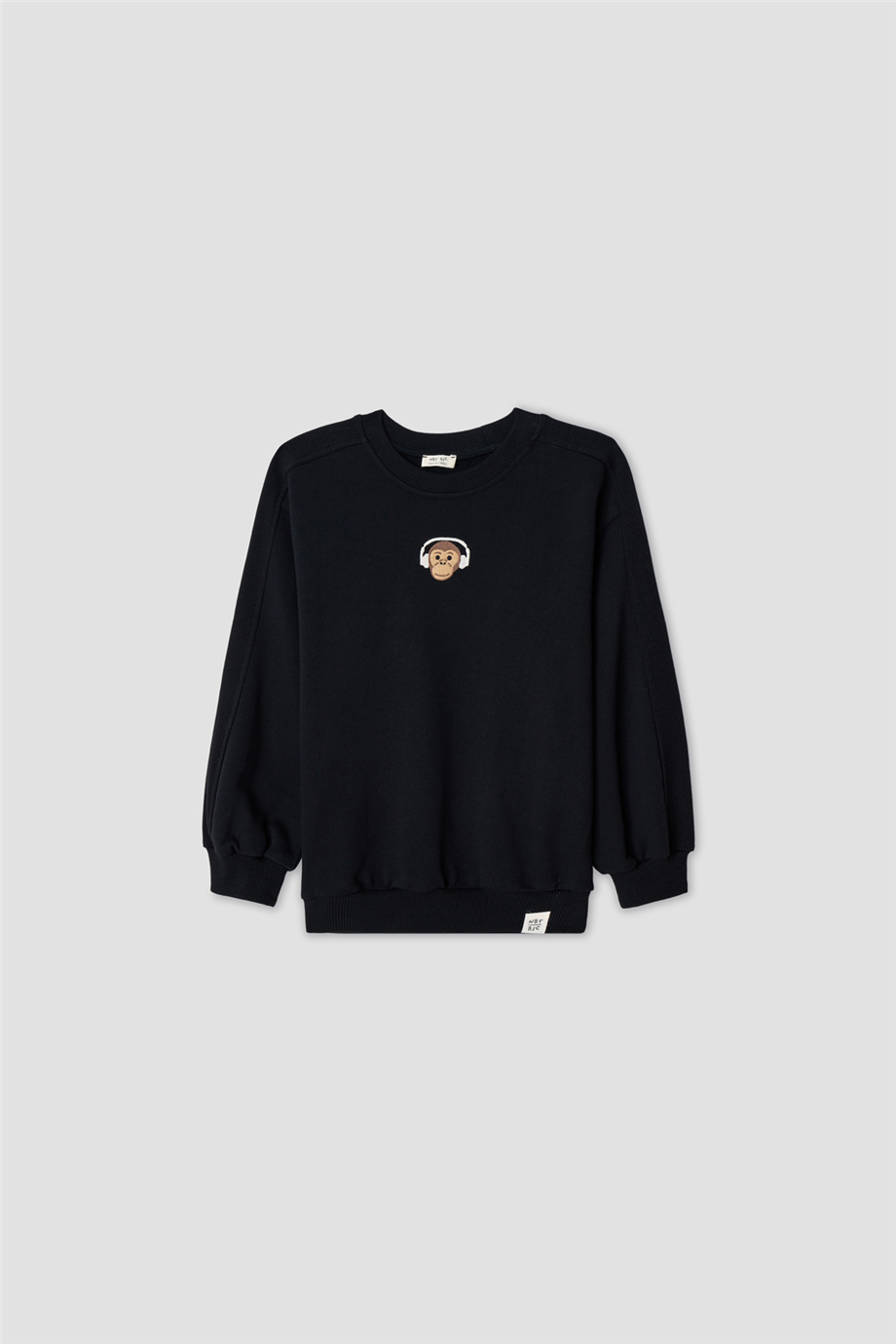 NBT Jeans Erkek Çocuk Siyah SweatshirtNBT Jeans Erkek Çocuk Siyah Sweatshirt