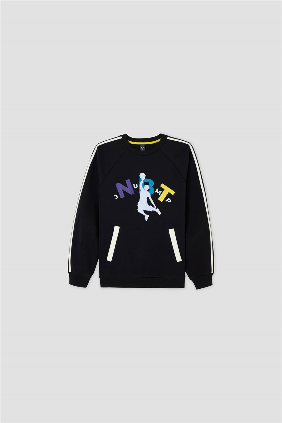NBT Jeans Erkek Çocuk Siyah SweatshirtNBT Jeans Erkek Çocuk Siyah Sweatshirt