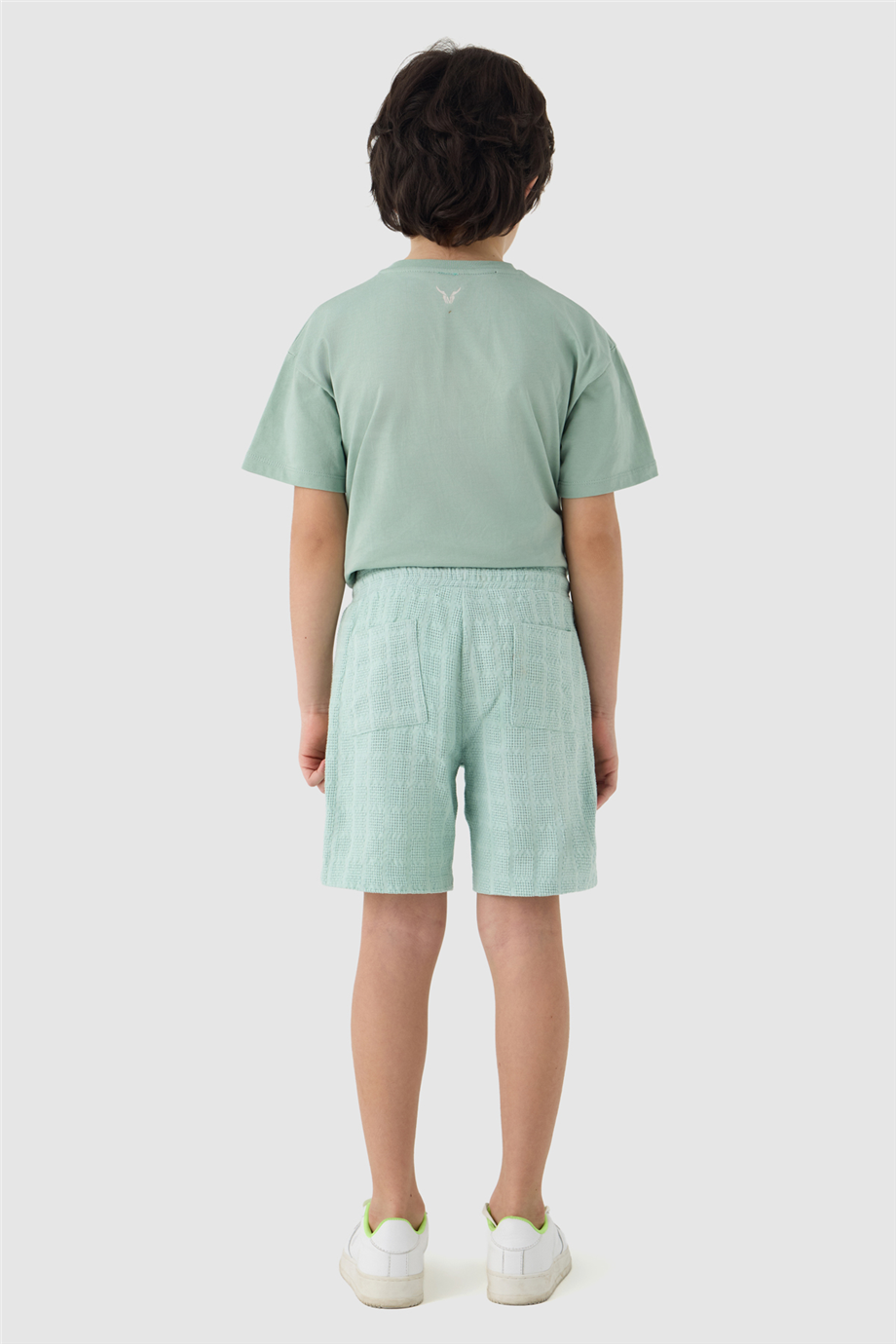  Boy Green Shorts Boy Green Shorts
