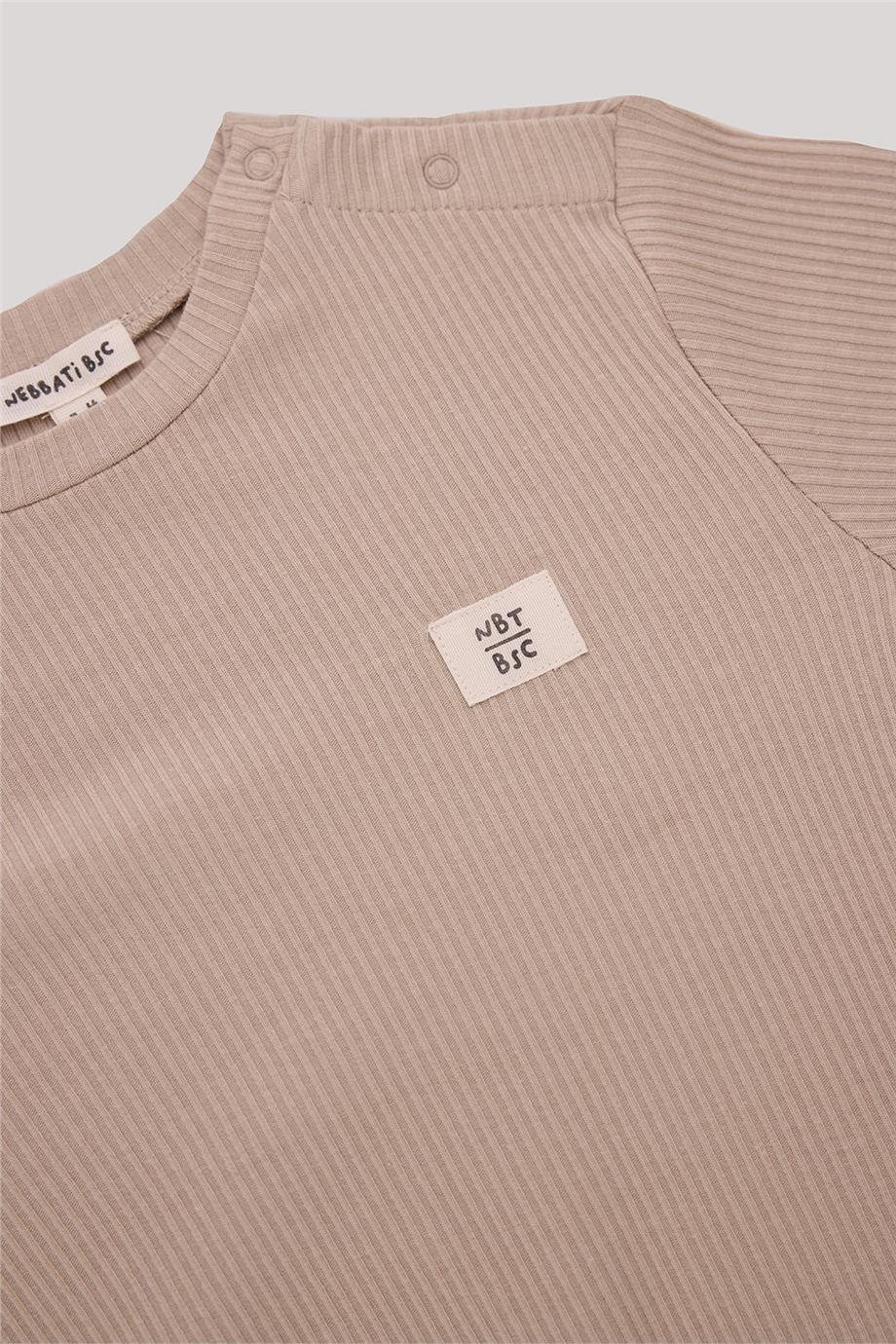 Nebbati Basic Erkek Bebek Bej Body