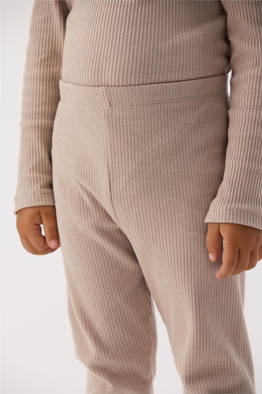 Nebbati Basic Erkek Bebek Bej Tayt