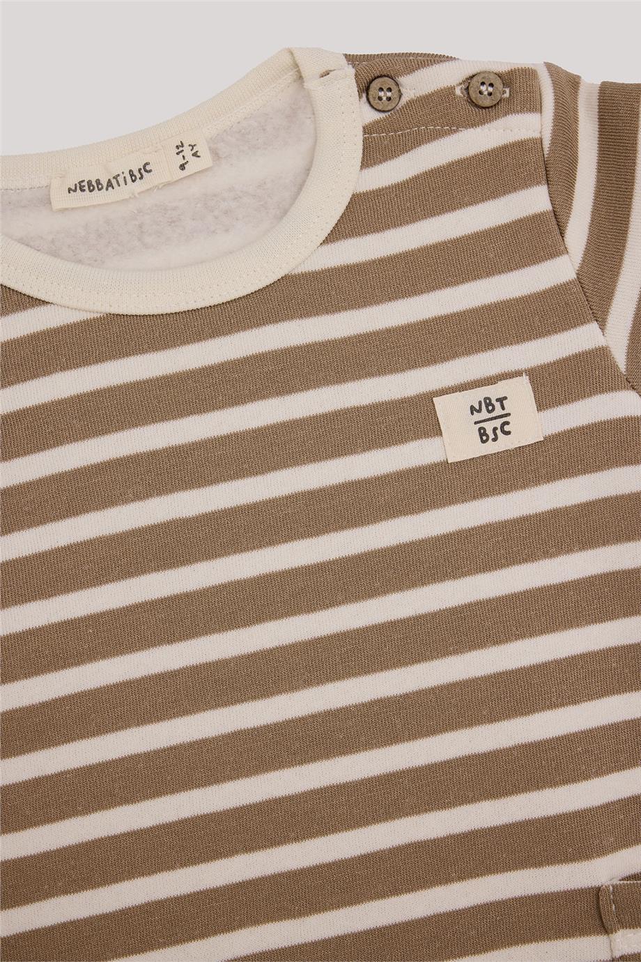 Nebbati Basic Baby Boy Beige Overall