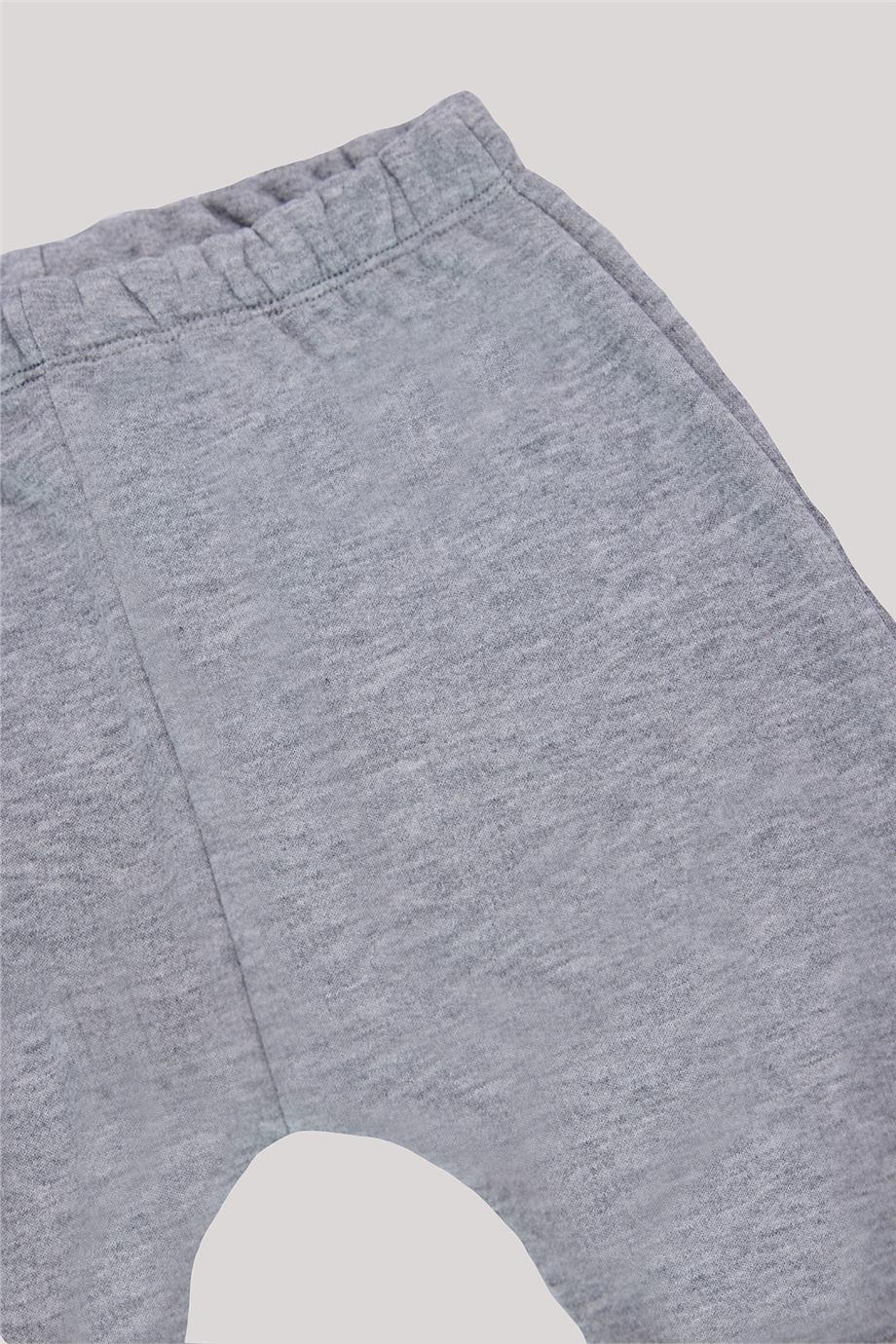 Nebbati Basic Erkek Bebek Gri Takım