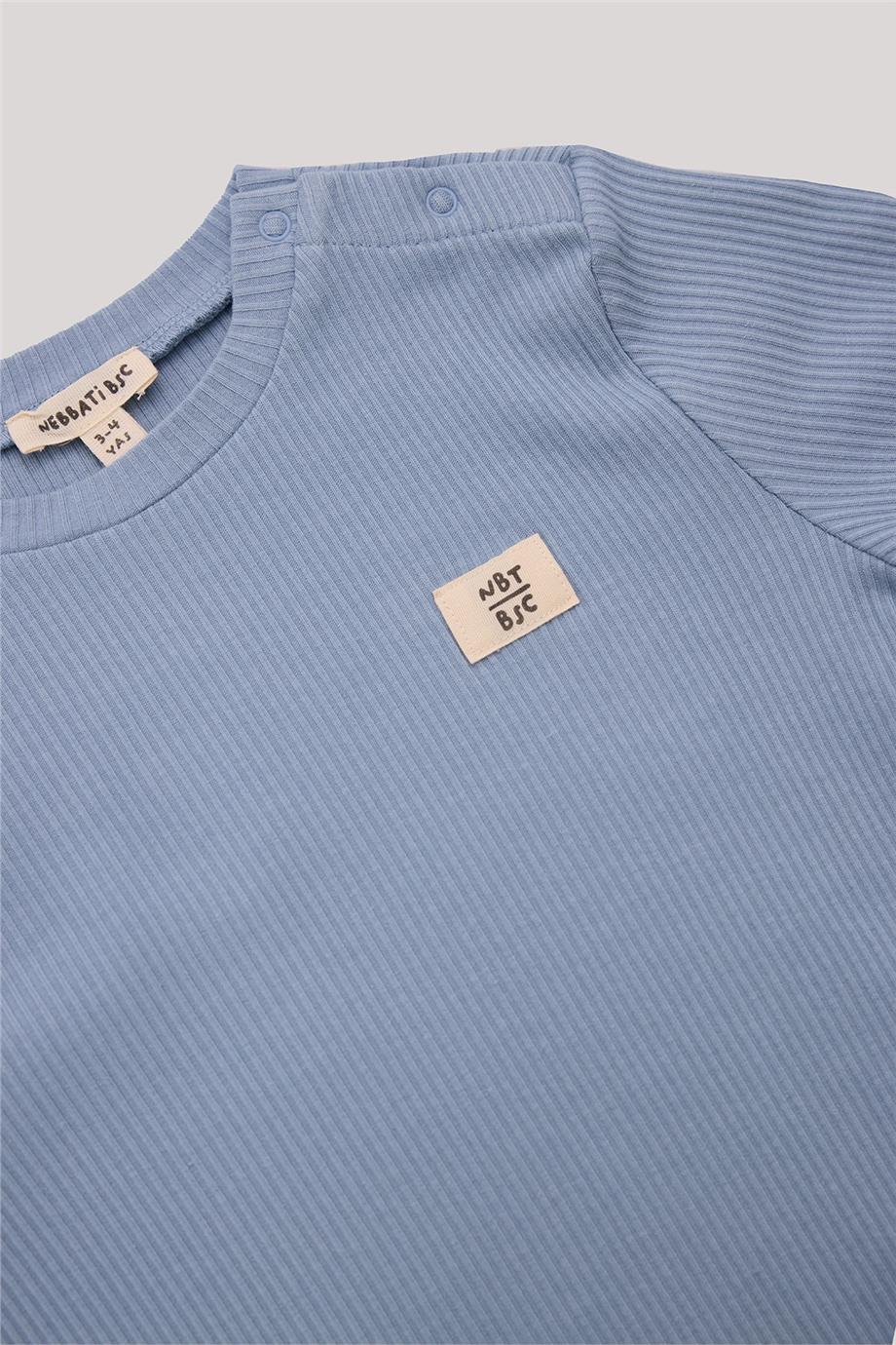 Nebbati Basic Erkek Bebek Mavi Body