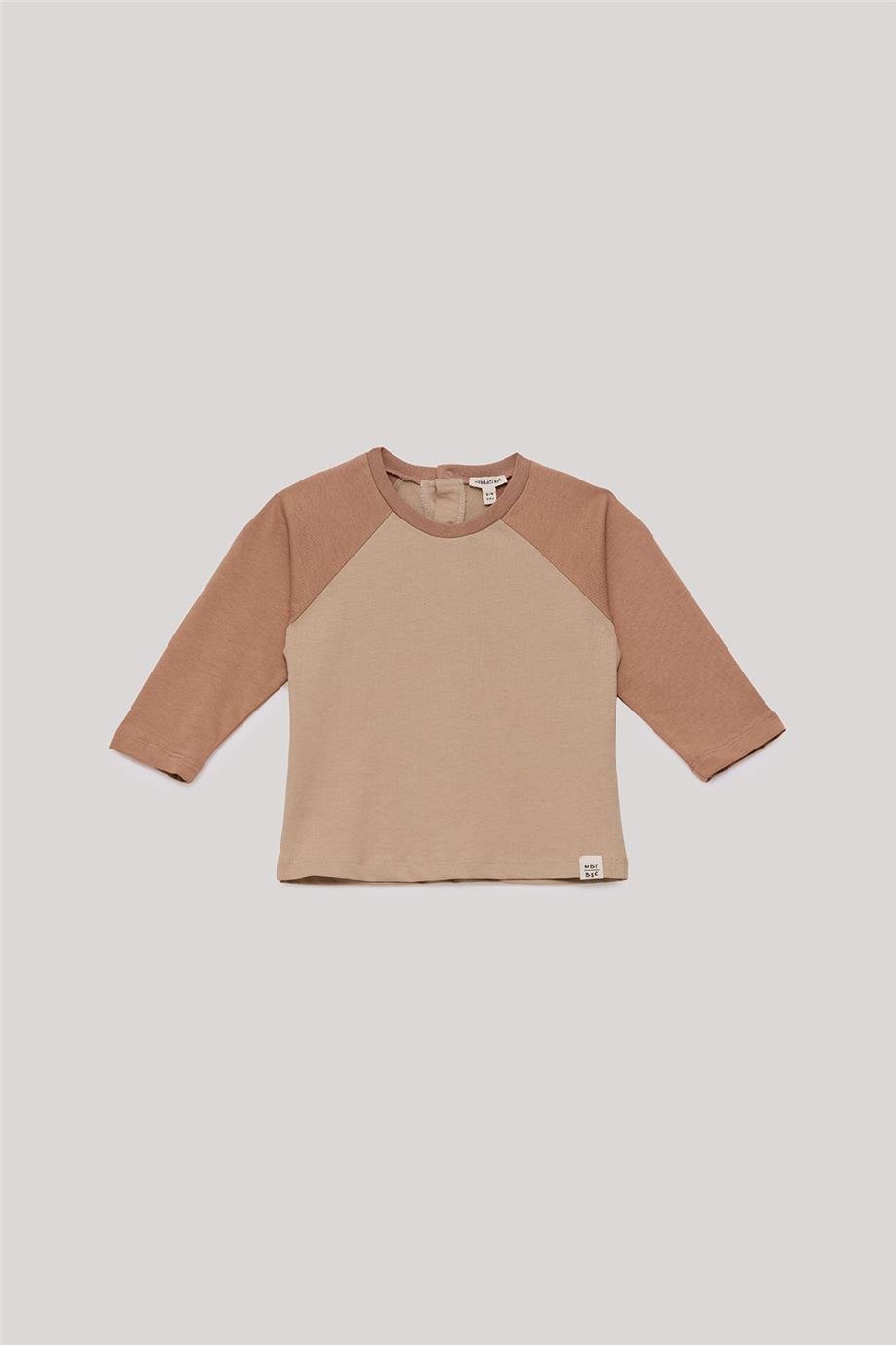 Nebbati Basic Erkek Bebek Renkli T-Shirt