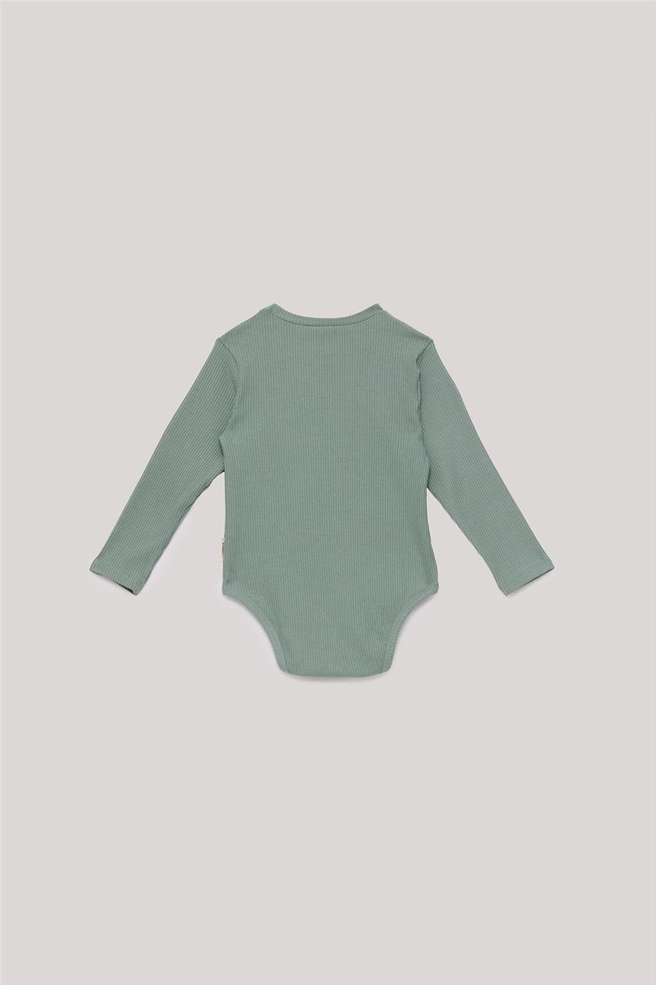 Nebbati Basic Erkek Bebek Yeşil Body