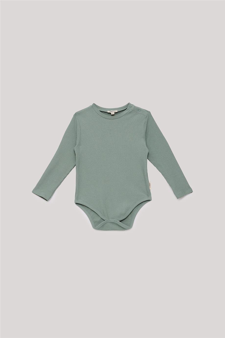 Nebbati Basic Erkek Bebek Yeşil Body