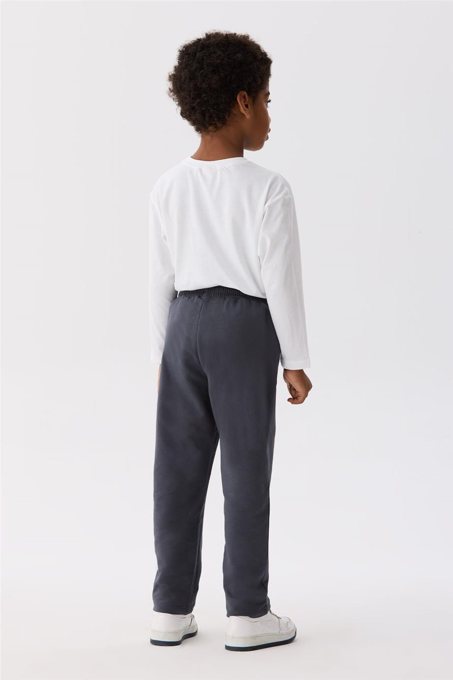 Nebbati Basic Erkek Çocuk Antrasit Eşofman Altı