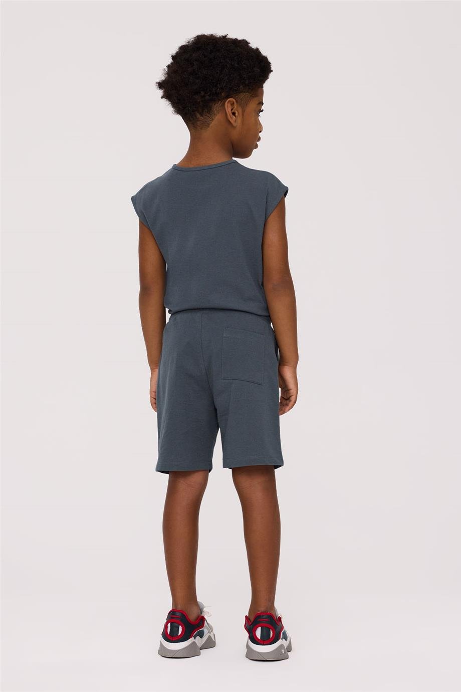 Nebbati Basic Boy Anthracite ShortsNebbati Basic Boy Anthracite Shorts
