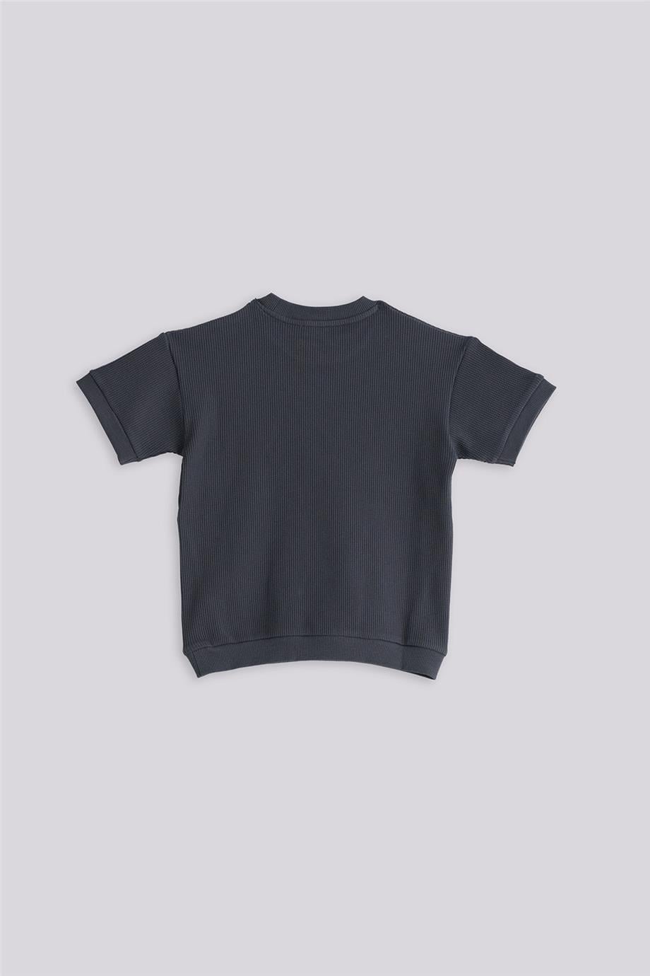 Nebbati Basic Boy Anthracite SweatshirtNebbati Basic Boy Anthracite Sweatshirt