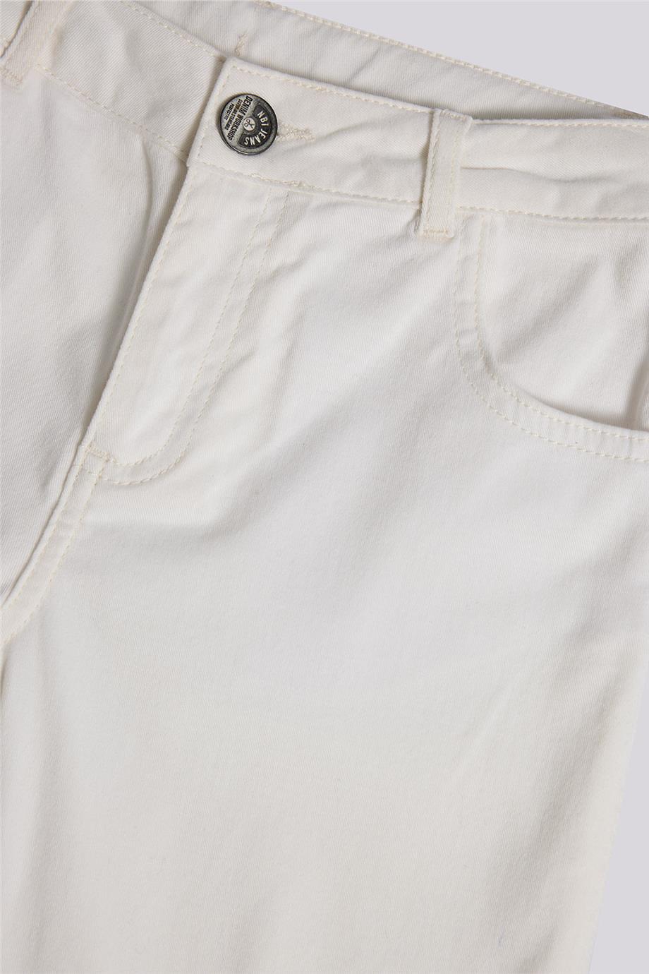 Nebbati Basic Boy White TrousersNebbati Basic Boy White Trousers