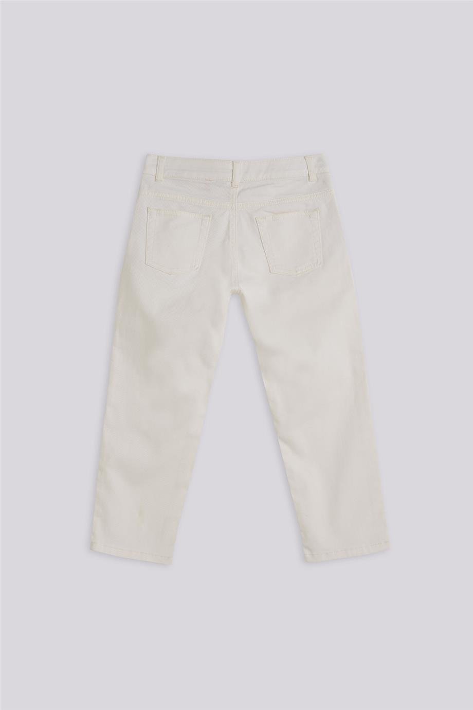 Nebbati Basic Boy White TrousersNebbati Basic Boy White Trousers
