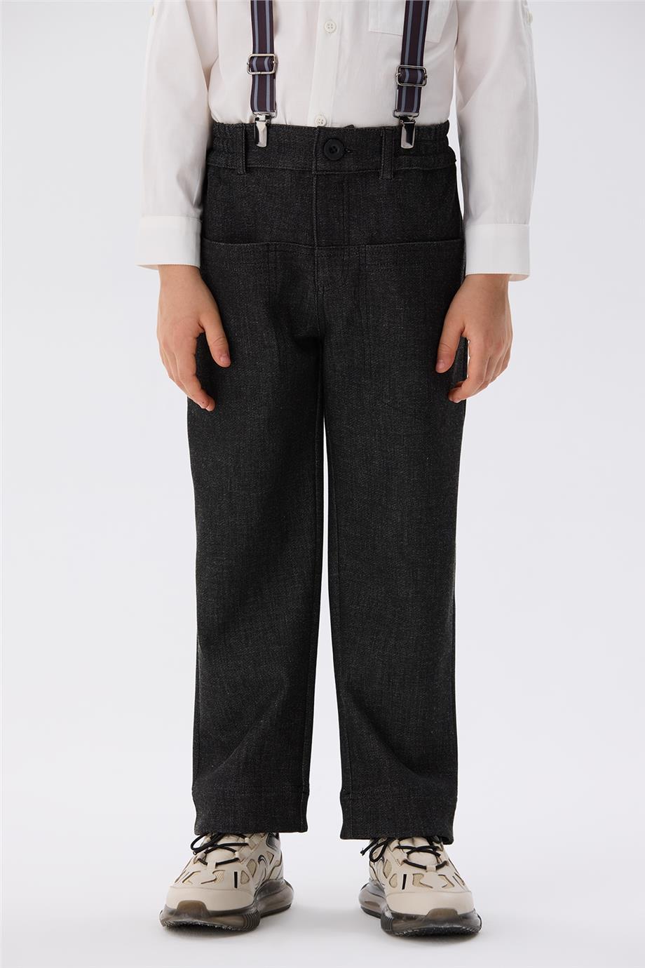 Nebbati Erkek Çocuk Antrasit Pantolon