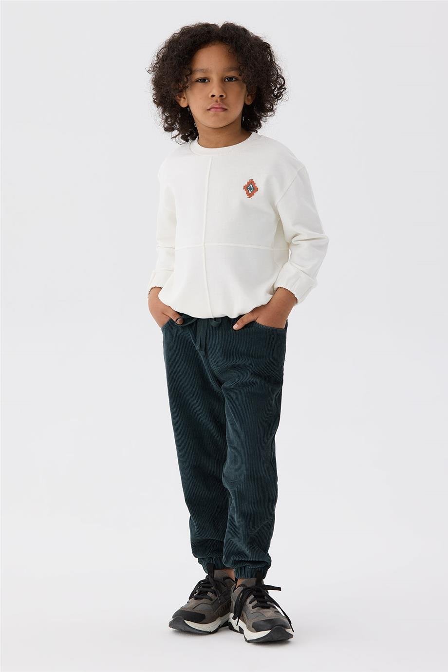 Nebbati Erkek Çocuk Antrasit Pantolon